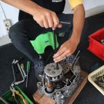 Kursus mekanik motor balap