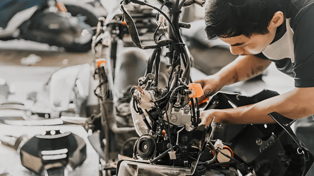 foto sistem injeksi motor