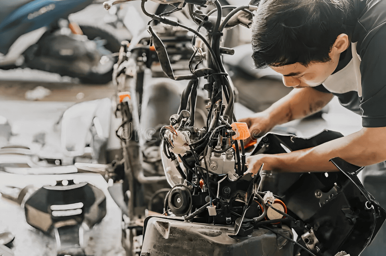 foto sistem injeksi motor